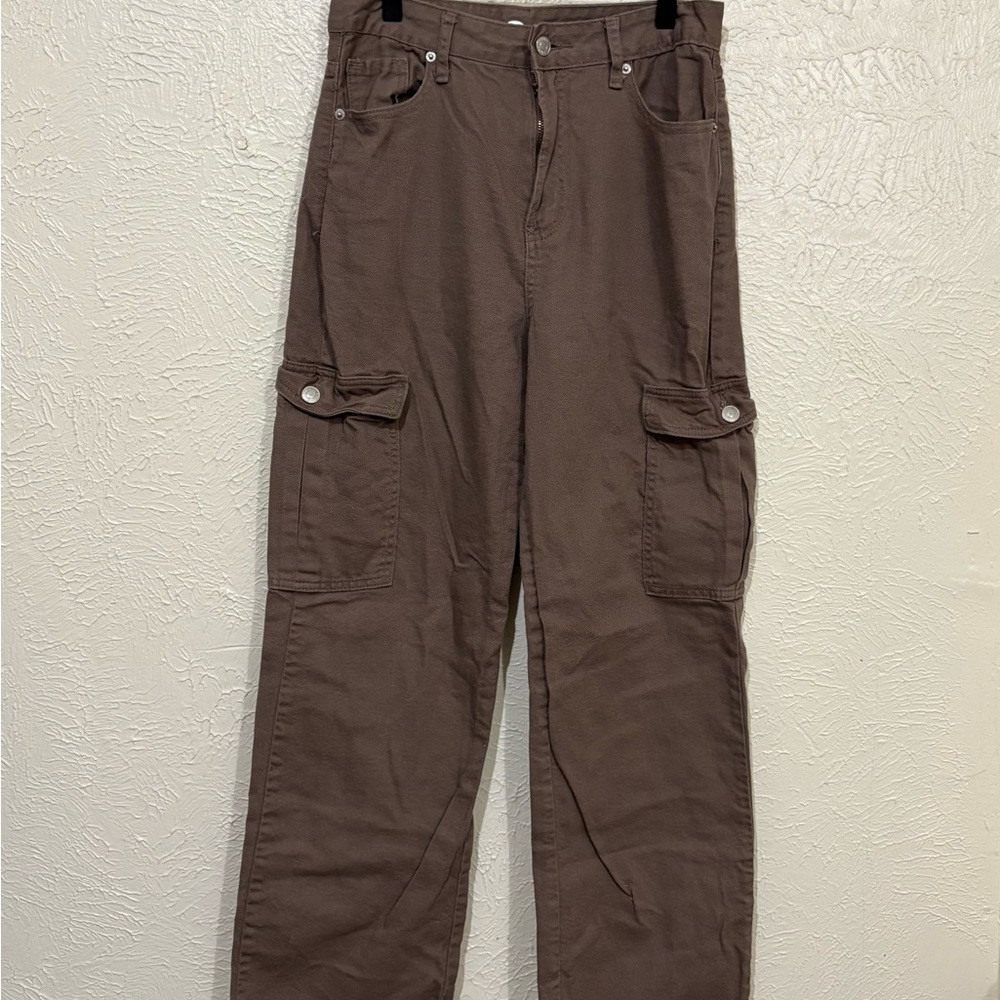 S.O.N.G. Brown 90’s Boyfriend cargo Jeans
